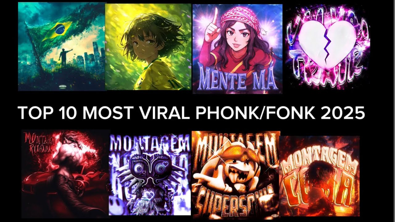 TOP 10 MOST VIRAL PHONK/FONK 2025