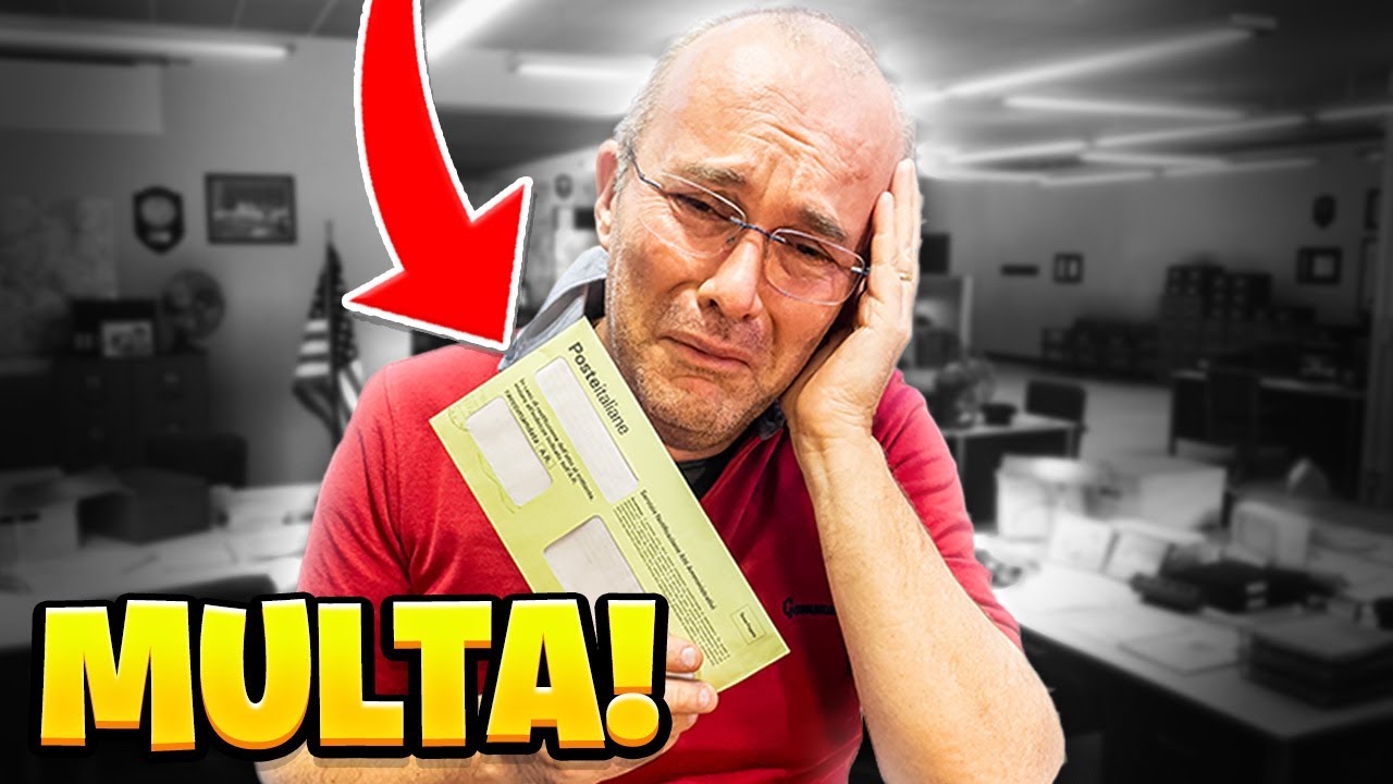 MIO PAPÀ HA PRESO una MULTA GRAVE! *PIANGE*