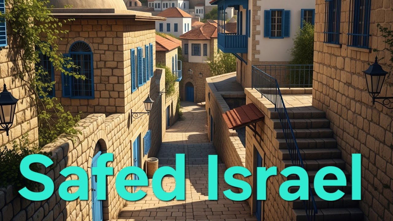In the Footsteps of the Kabbalists in Safed, Israel | בעקבות המקובלים בצפת (4k)