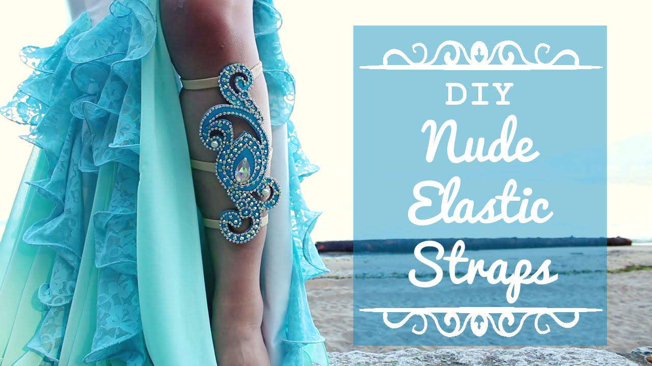 Nude Elastic Straps DIY - for dance costumes!