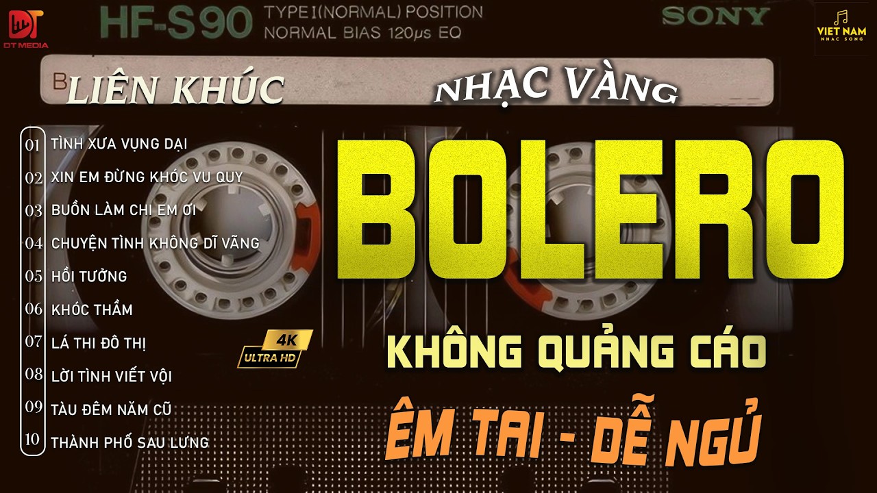 LIÊN KHÚC NHẠC VÀNG BOLERO TRỮ TÌNH MỚI NHẤT 2026 ➤ Giọng Ca Diễn Quân Ngọt Lịm ✔️KHÔNG QUẢNG CÁO