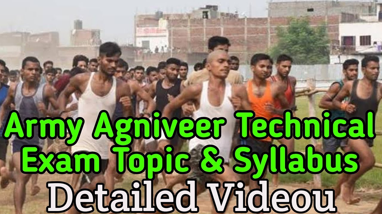 Indian Army Written Exam Syllabus | Agniveer Soldier Technical Exam | Full Details | Defence Jobs