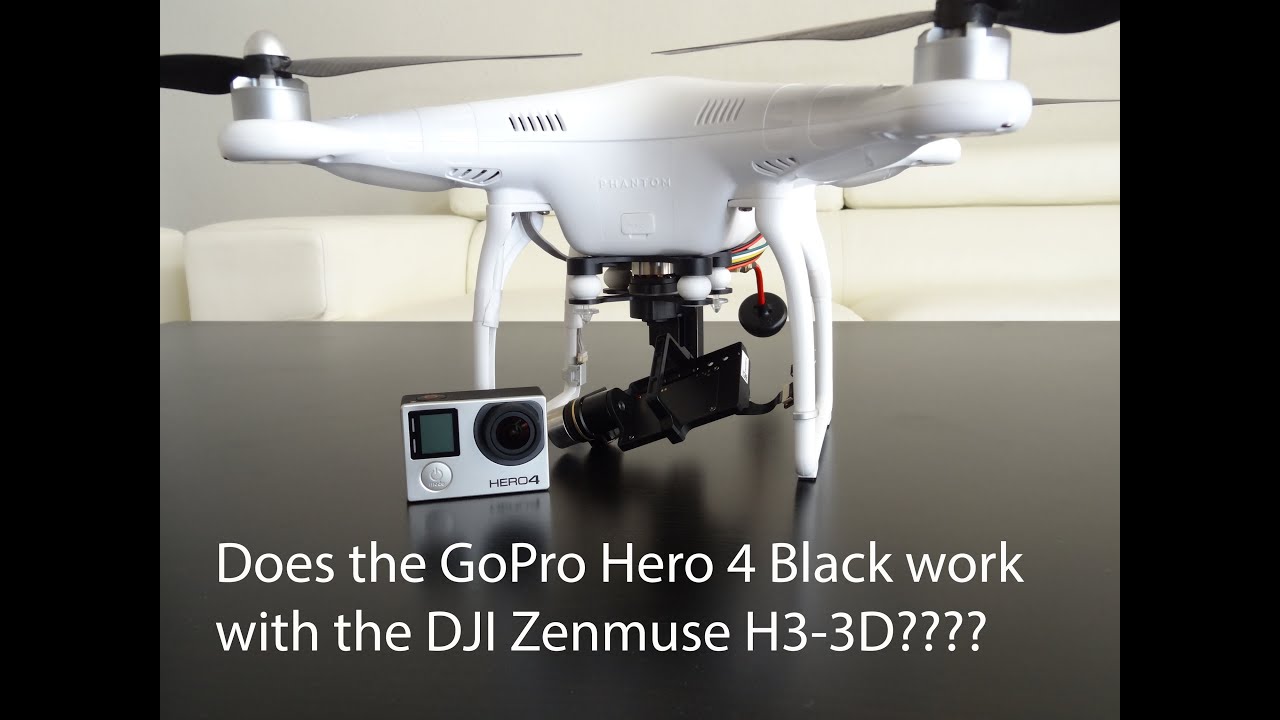 GoPro Hero 4 work with the DJI Zenmuse H3-3D?