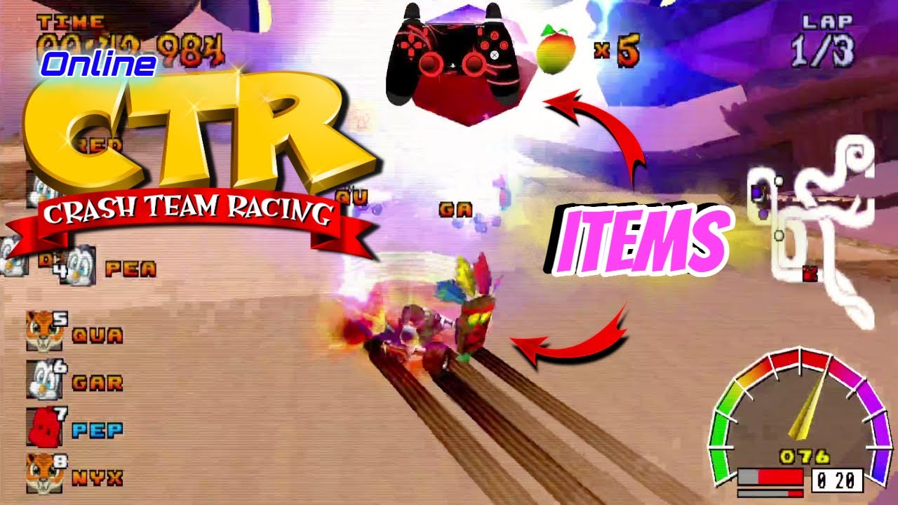 The NEW OnlineCTR Update is INSANE! | Weapons Update |