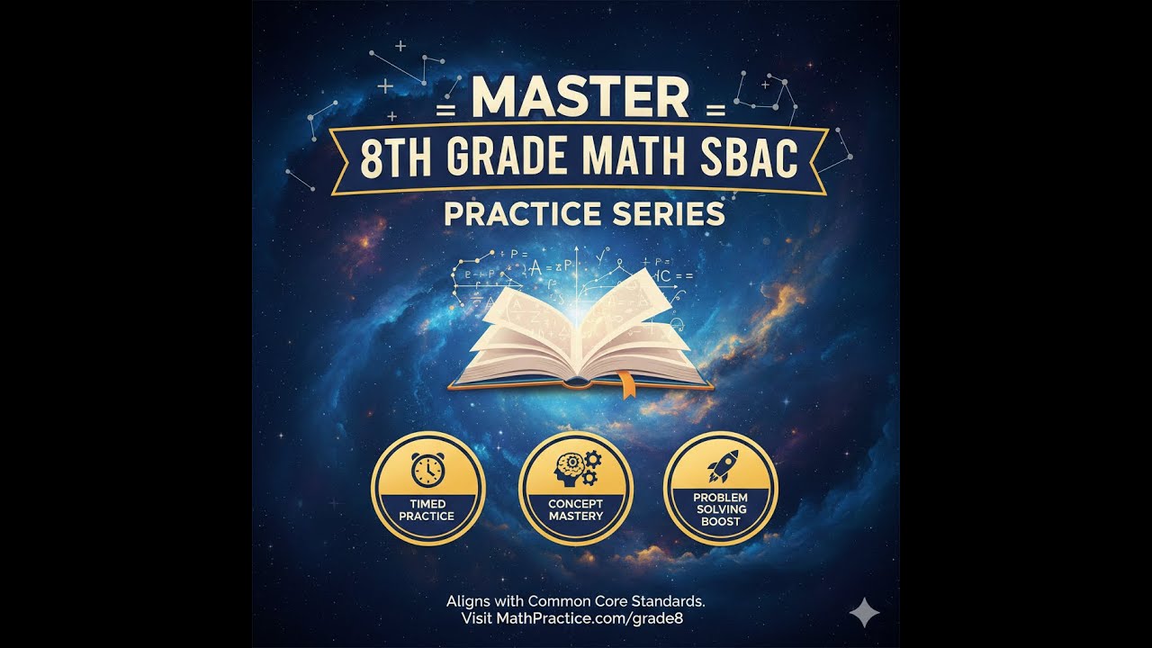 SBAC Math Prep for Middle School #HighAchievers#ActualSBACQuestions