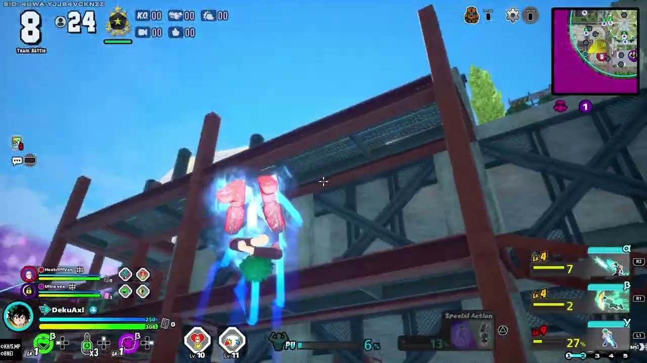 MY HERO ULTRA RUMBLE Season 15 Deku OFA 5KOs Ranked, Going to up to ACE Rank