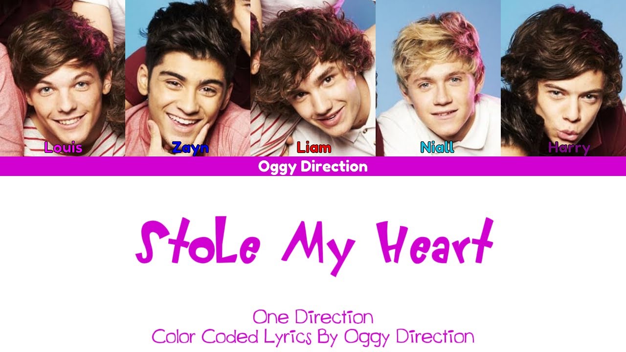 One Direction - Stole My Heart (New Color Coded Lyrics 2024)