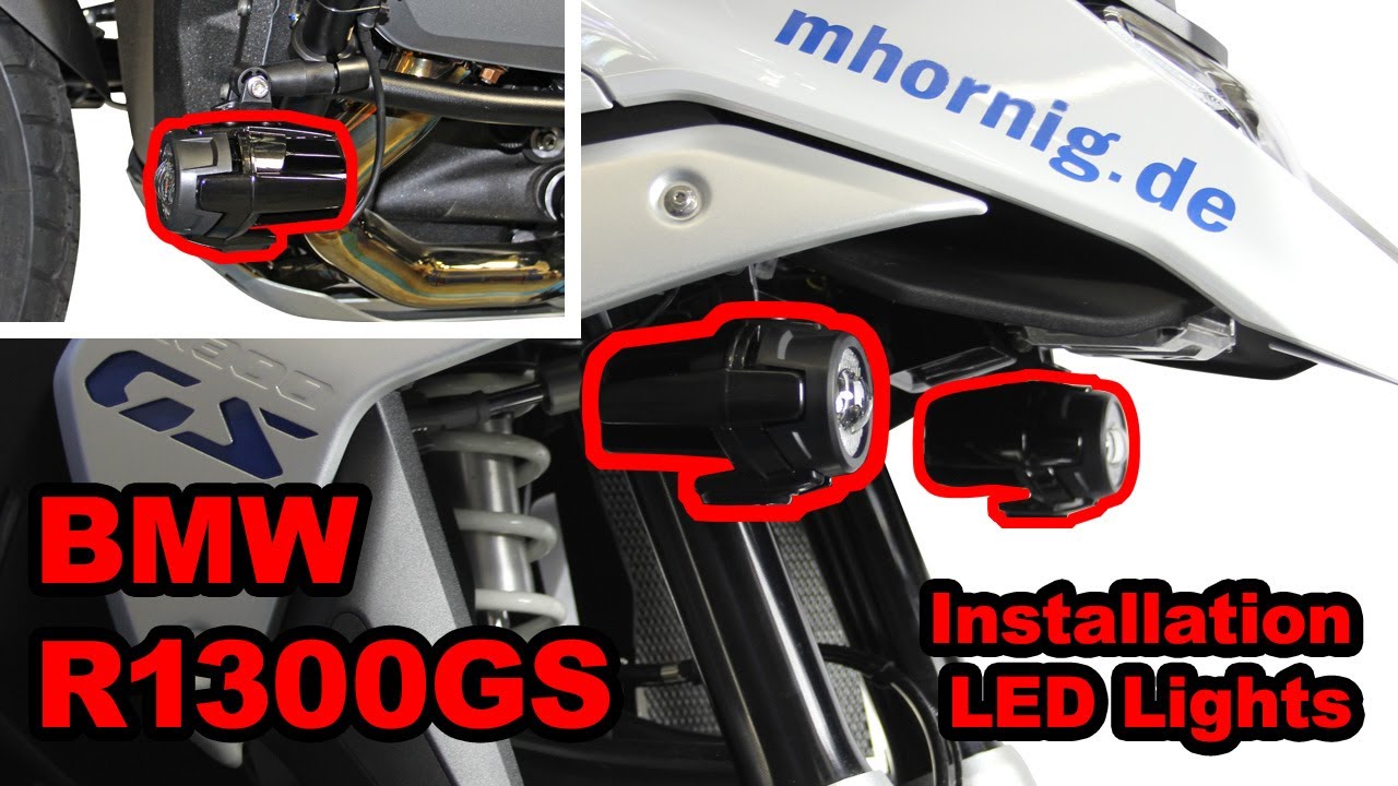 LED Zusatzscheinwerfer für R1300GS by HORNIG