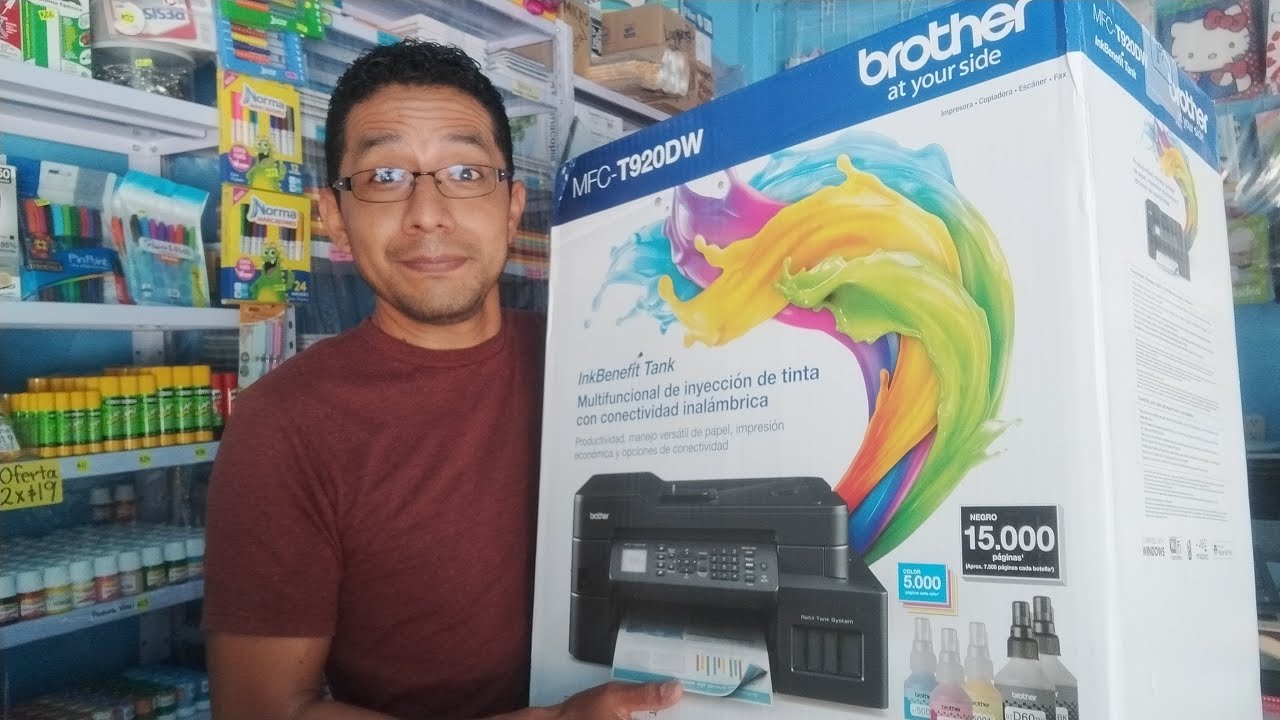 ¡Es hoy! ¡Es hoy! Brother MFC-T920DW