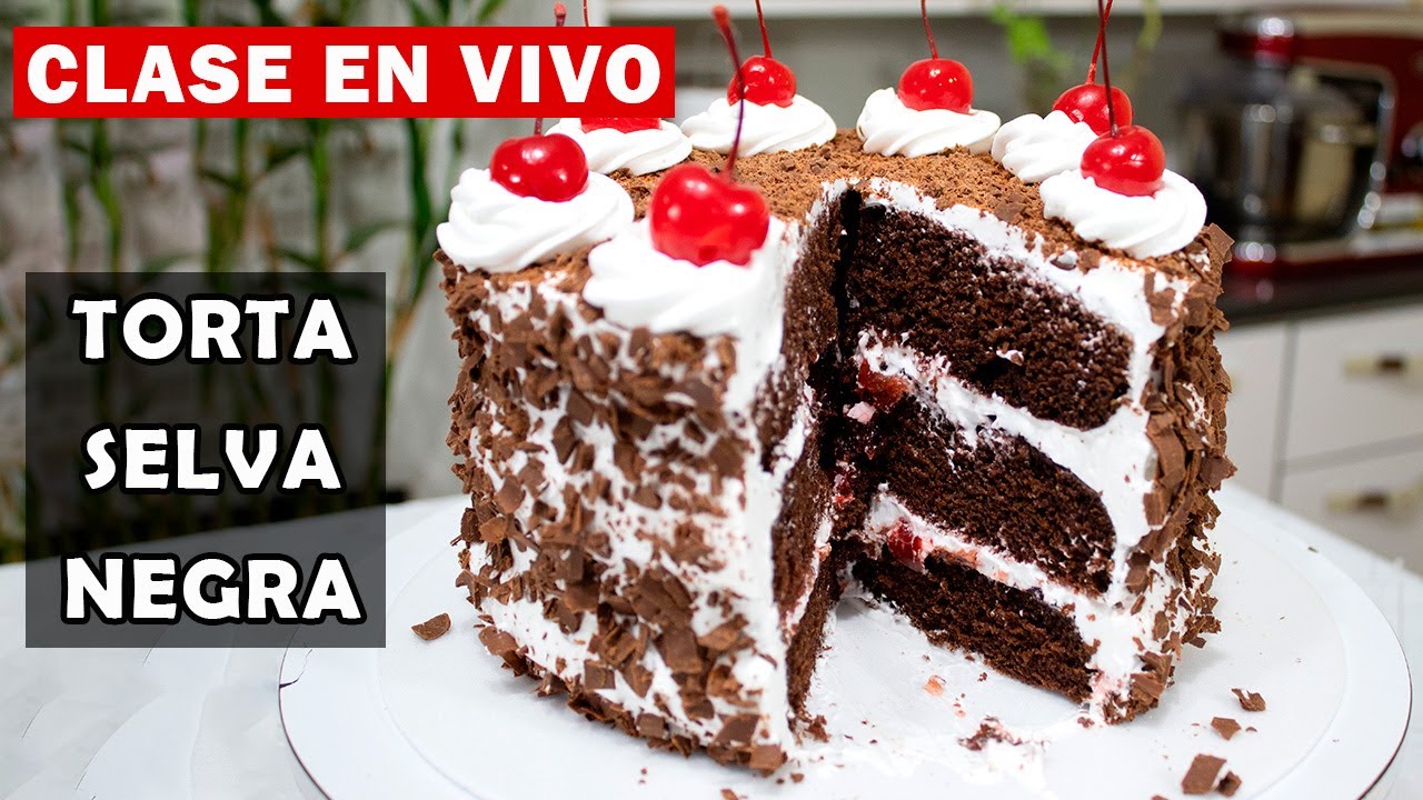 🔴EN VIVO | Cómo hacer una Torta SELVA NEGRA | Victoria Abanto