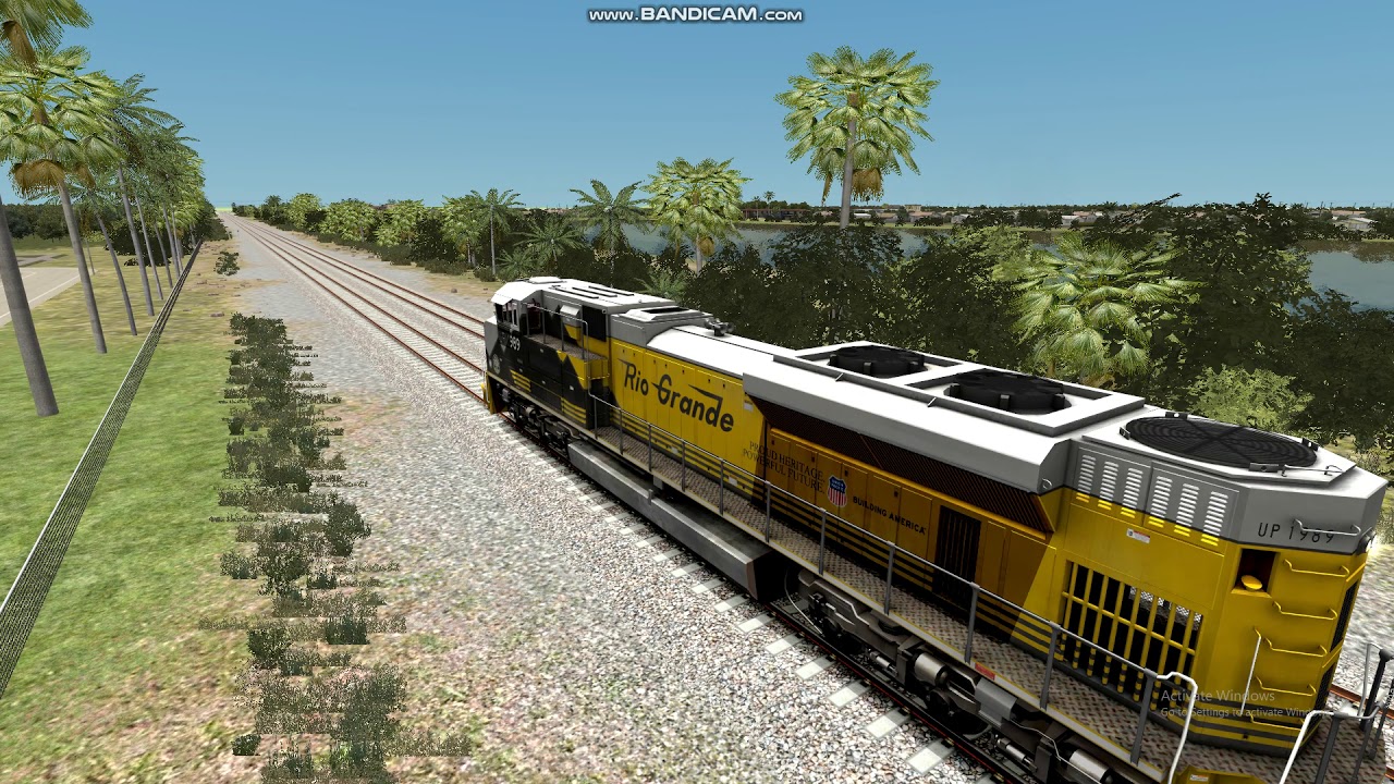 UP#189 with a doublestacked train with a k5hll