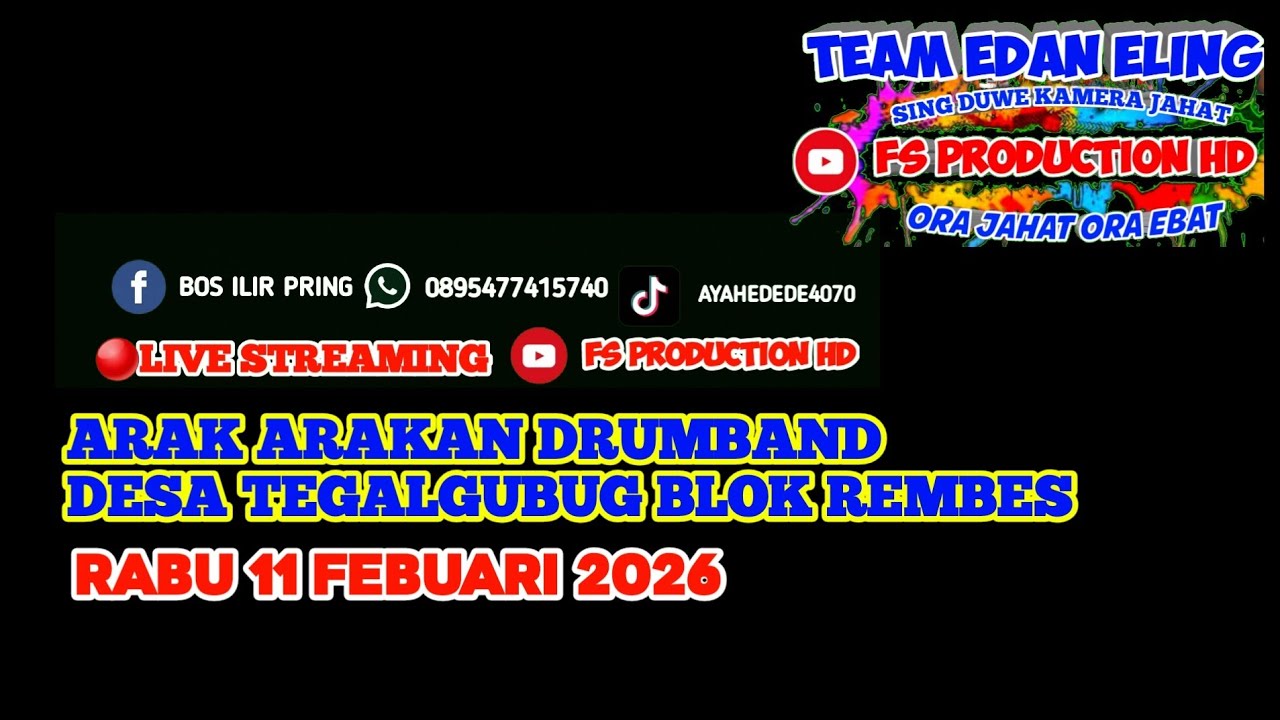 🔴LIVE TEGALGUBIG BLOK REMBES 11 FEBUARI 2026