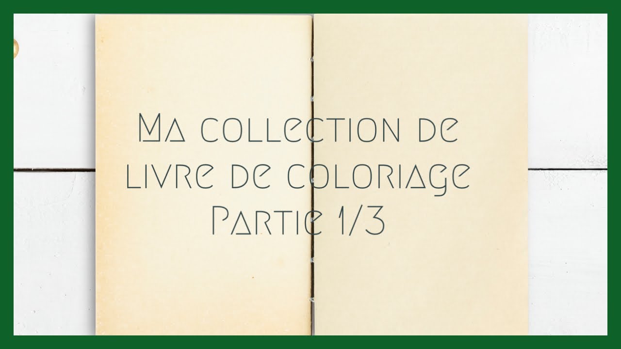 Ma collection de livre de coloriages Partie 1/3 Disney