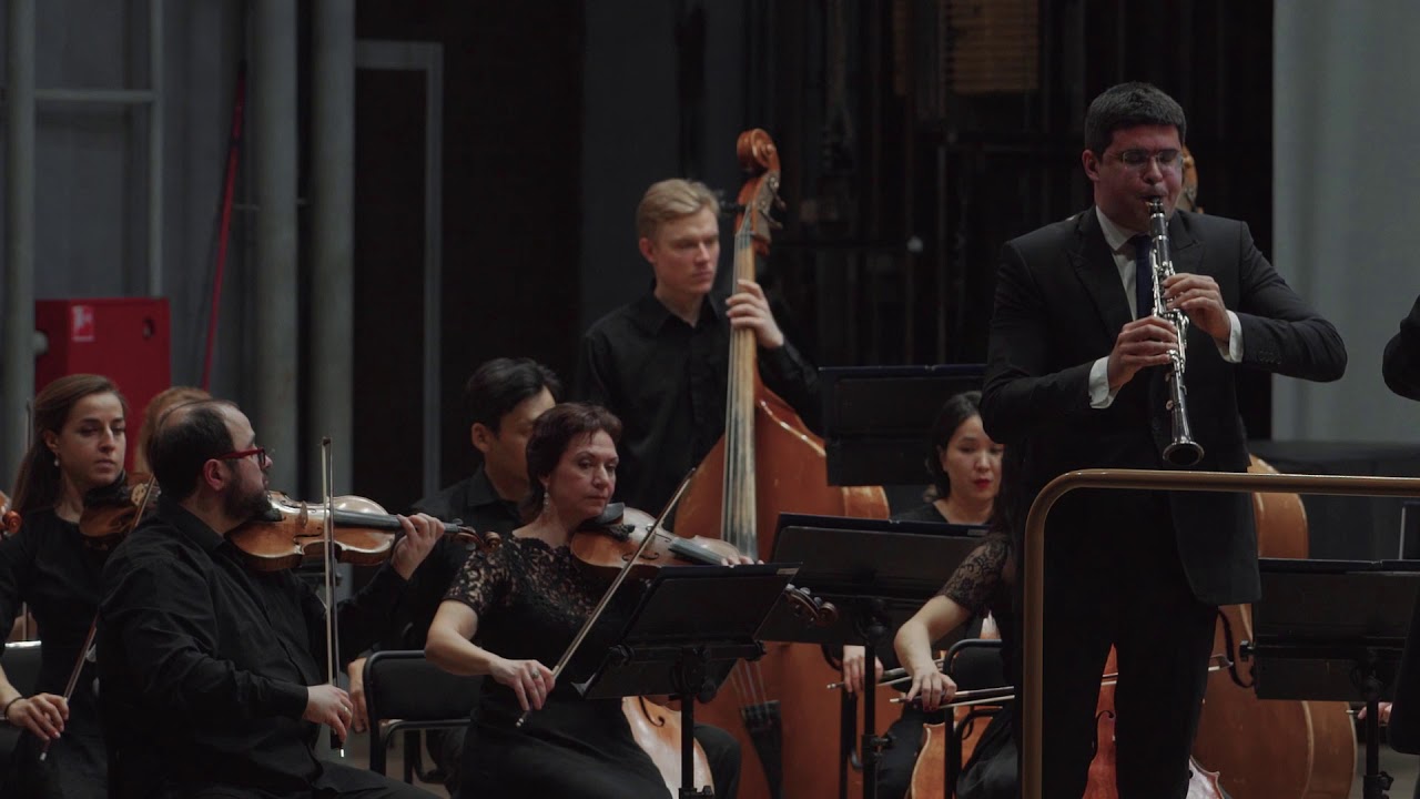 C.M.v.Weber Quintet for clarinet and Strings, op.34. Valentin Uryupin. Cond. - Pavel Gershtein.