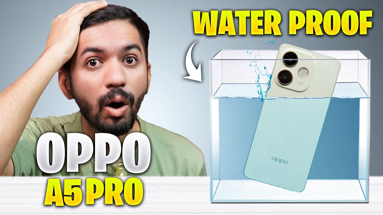Oppo A5 Pro Unboxing & Durability Test 🔥 Price in Pakistan | IP69 Water + Drop Test | 8GB/256GB