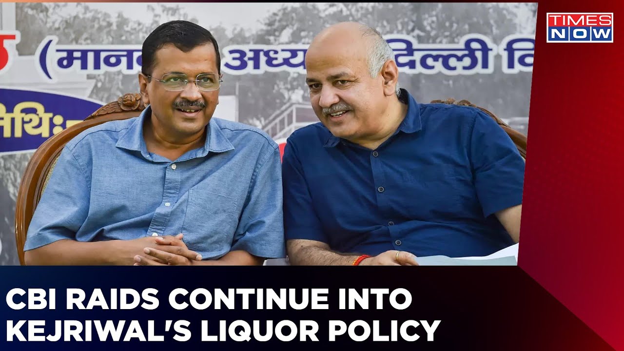 50 Locations Raided In Relation To Delhi Liquor Policy| Trouble For AAP, Kejriwal And Manish Sisodia