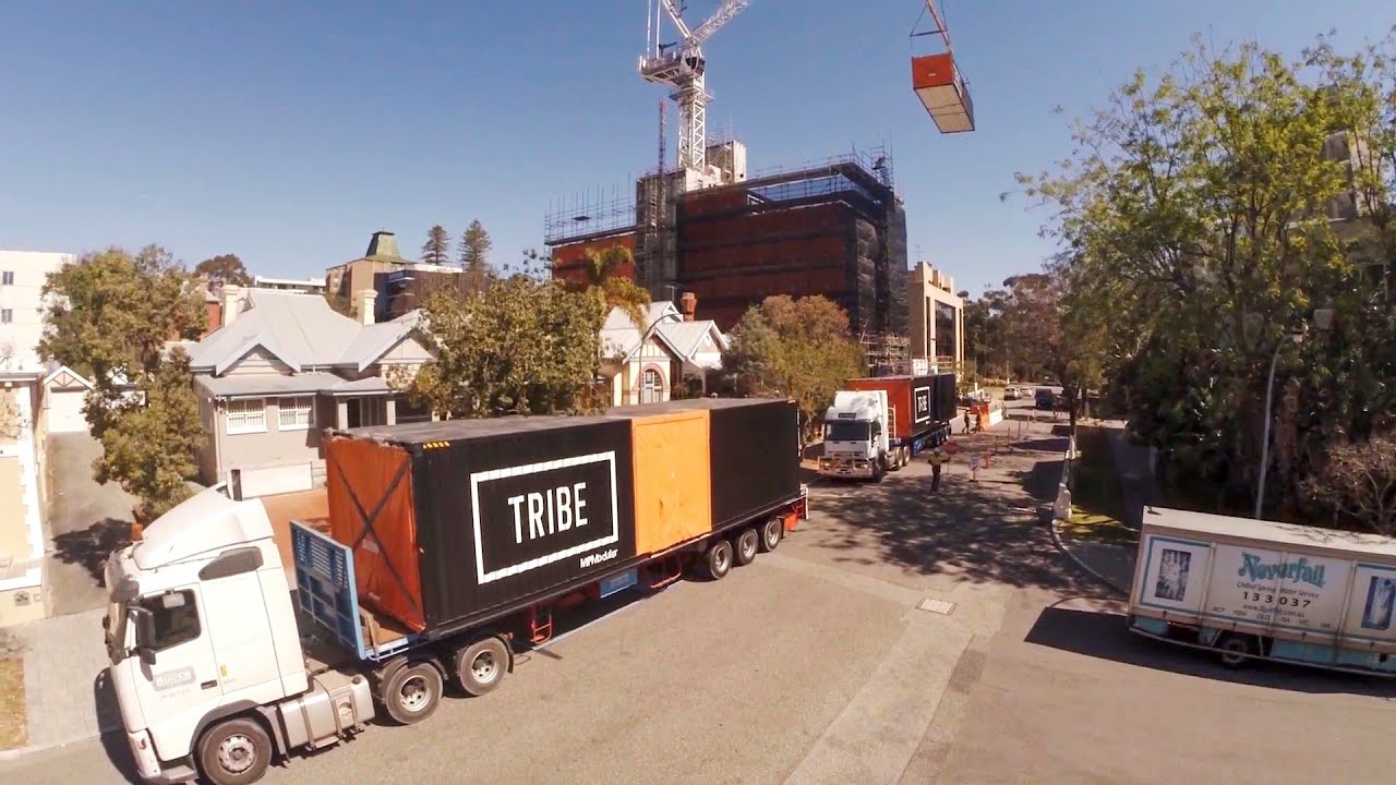 Modular Construction Hotel Time Lapse Video