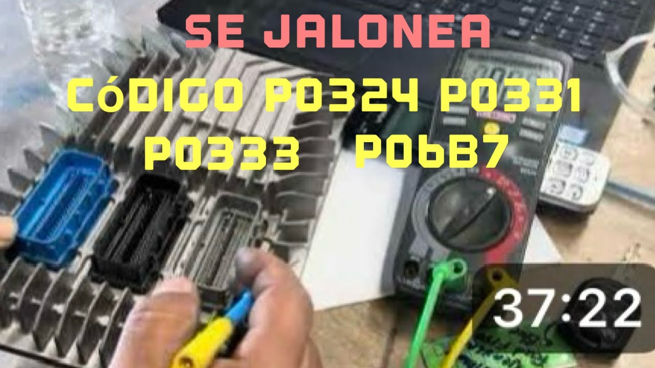2013 gmc Acadia 3.6🔴codigos P0324 P0331 P0333 P06B7🔴knock sensor Banco2🔴se jalonea😬😬🧐