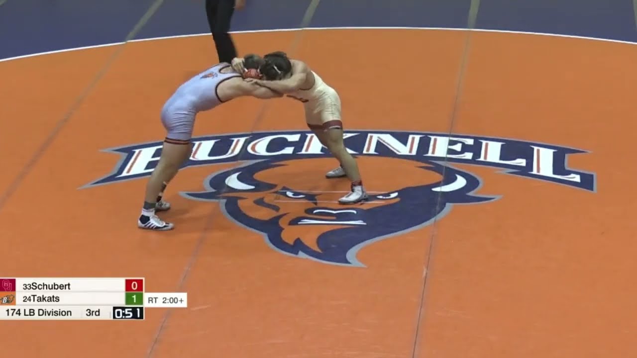 Oklahoma vs Bucknell Men's College Wrestling Highlights 2025 | Schubert vs Takats