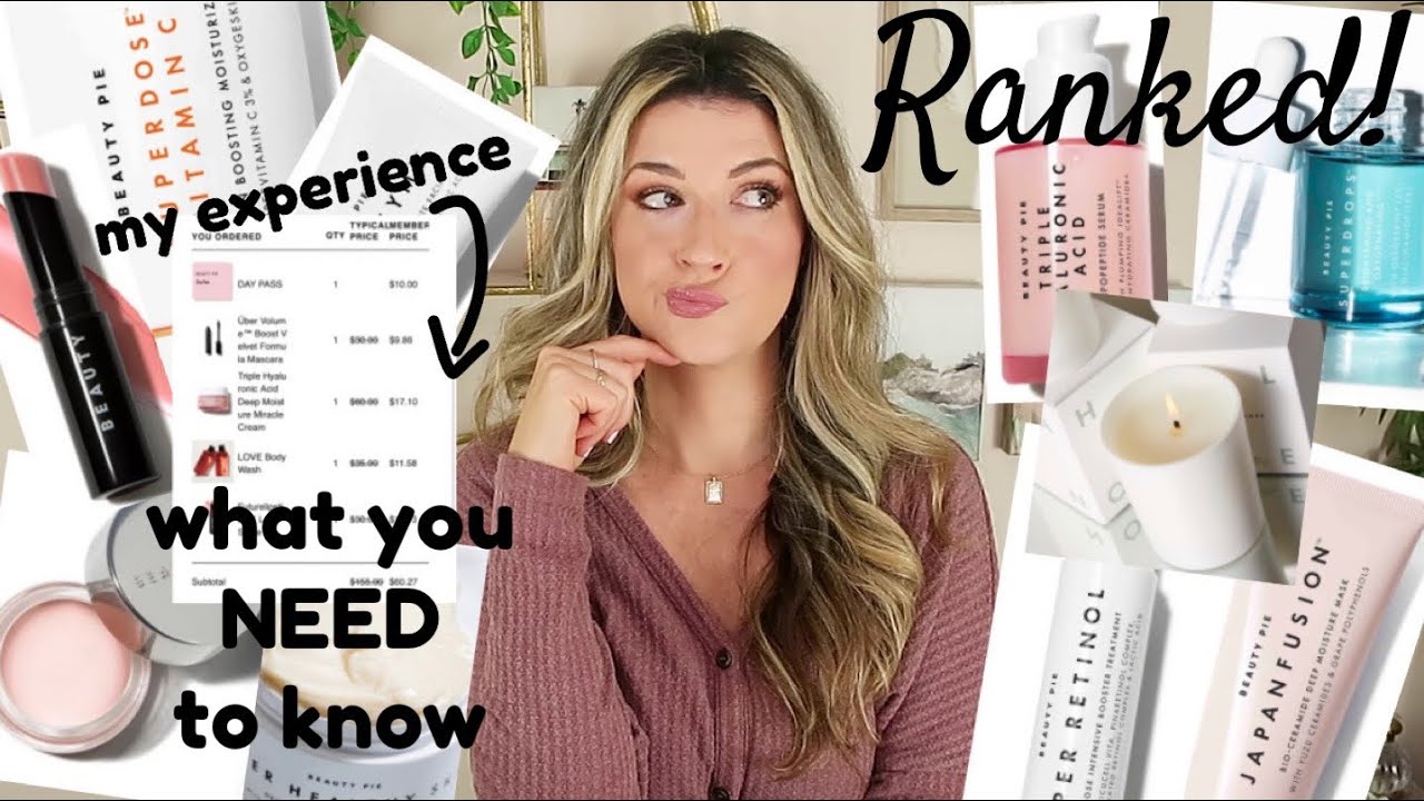 RANKING BEAUTY PIE PRODUCTS | NOT SPONSORED!