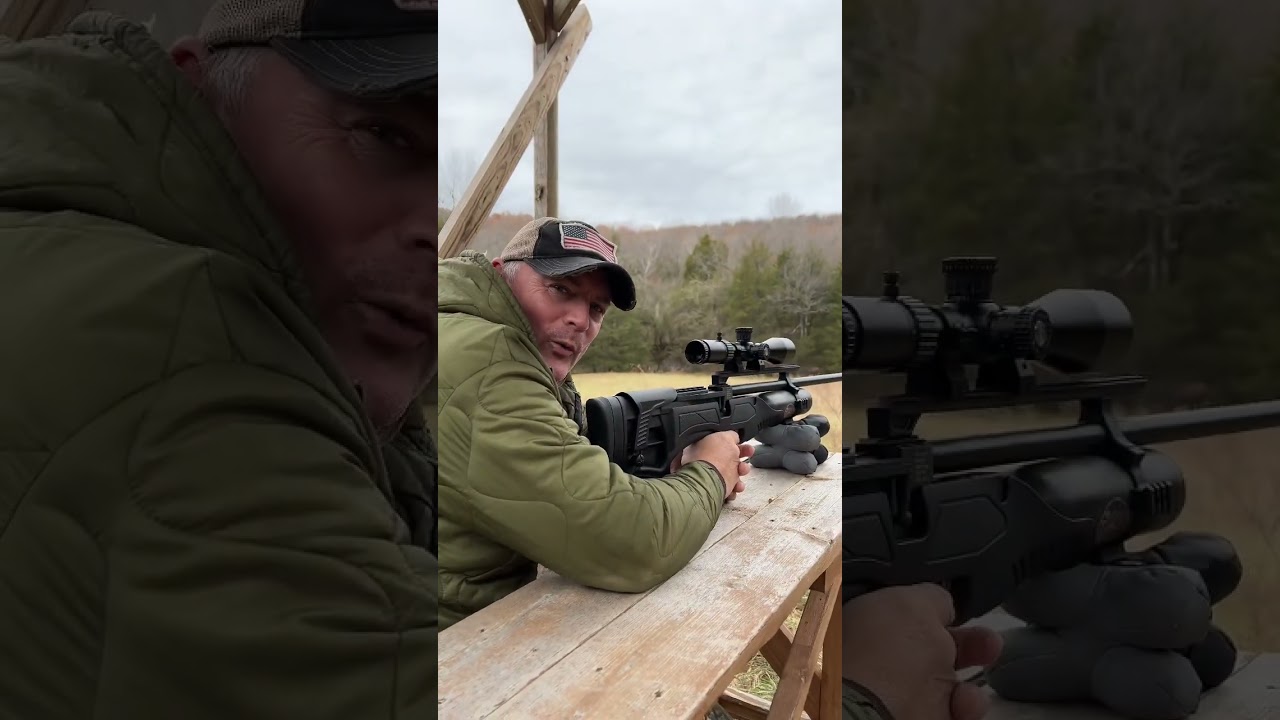 .62 cal @HatsanUSAInc PileDriver is a monster!!! #airgunhunting #airgun #shorts