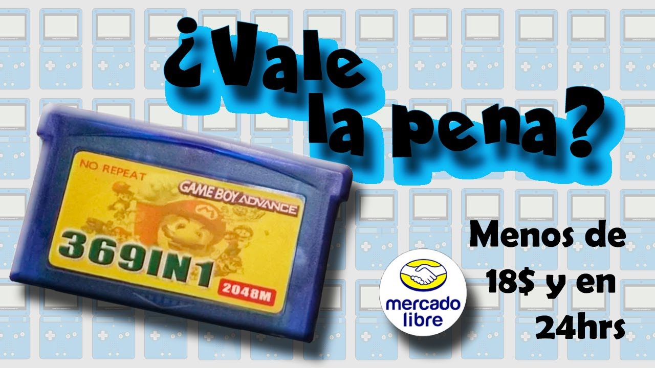 369 en 1 Game Boy Advance... ¿Vale la pena? - Unboxing GBA