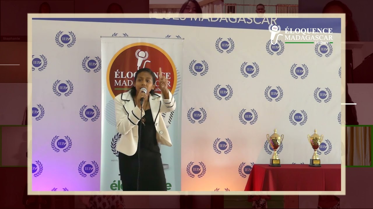 Concours Éloquence Madagascar - RANAIVOZAFY Harinjara Navalona