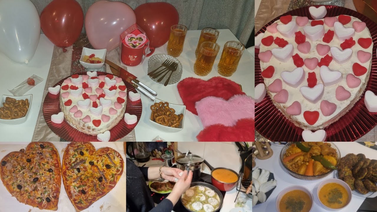 كل مرة نظف حاجة معاكم🥰 حضرت كايكة لصغاري في عيد الحب❤