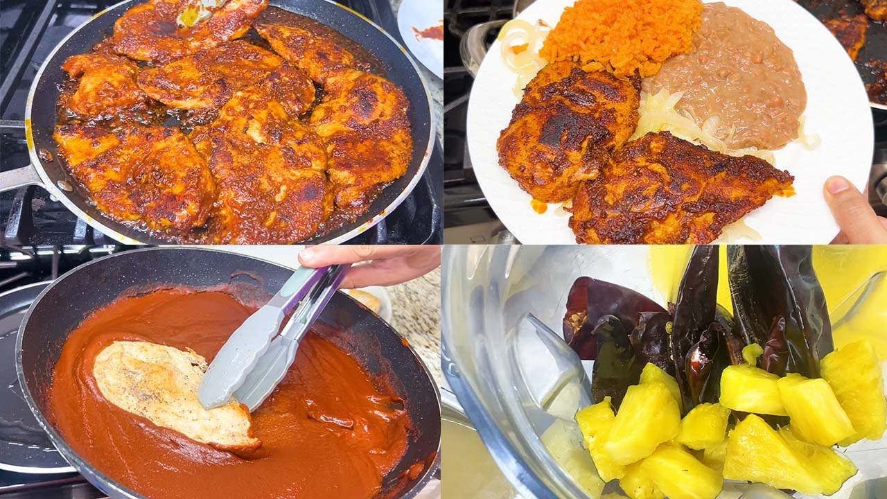 Milanesas de Pollo Adobadas❗🌶️