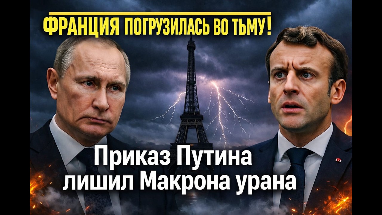 Энергетический кризис во Франции: напряженность вокруг ядерного топлива вызывает опасения...
