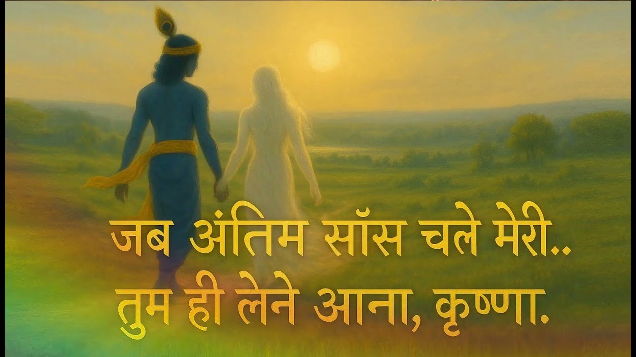 Radhe Krishna Morning Meditation LIVE 🌞Krishna Flute Music | Peaceful Mind | Vrindavan Bhakti