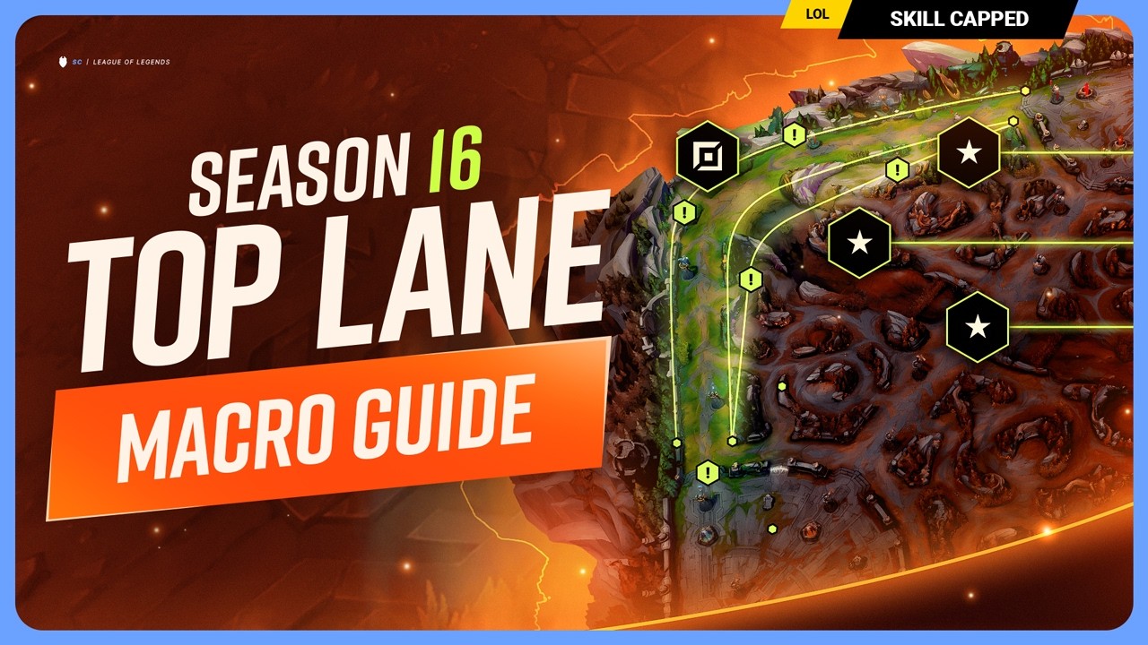 The ONLY Top Lane MACRO Guide You NEED For Season 16!
