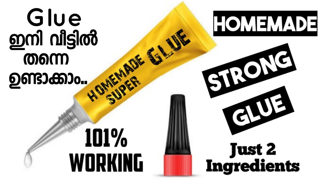 Homemade Strong Glue/How to Make a Super Glue at Home for plastic, wood,etc/Homemade fevibond Glue