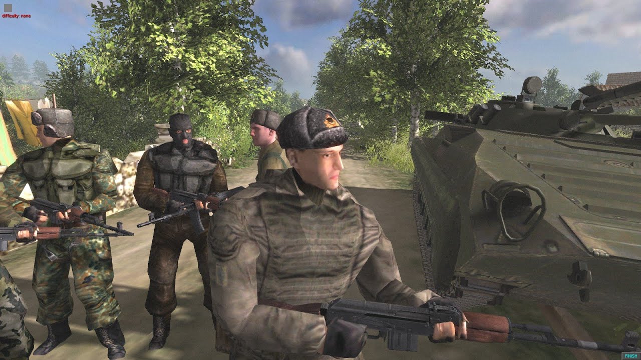 Serbian Paramilitaries In Bosnia 1993 (Men of War Red Rising Mod)