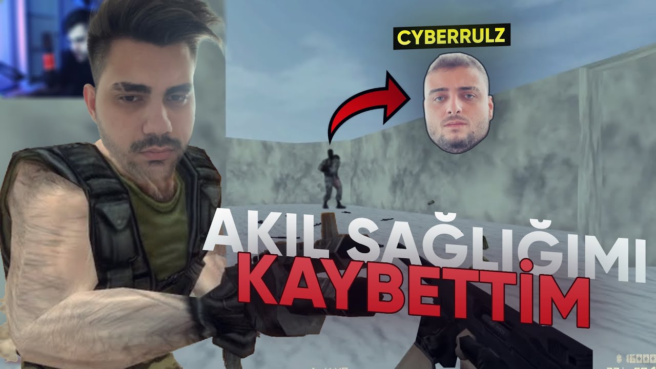 @CyberRulzTv İle CS 1.6 | ÇILDIRMALIK VS