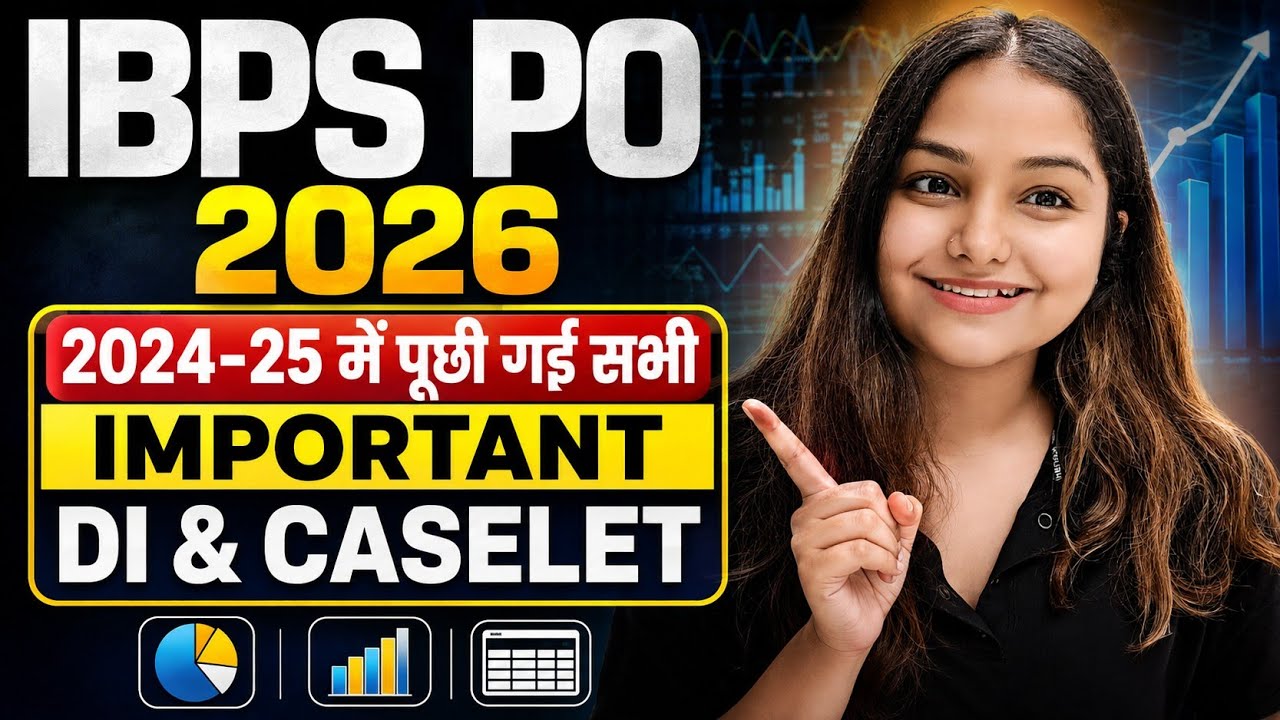 IBPS PO 2026 Quant Most Repeated & Expected Data Interpretation | Minakshi Maam #pyq 