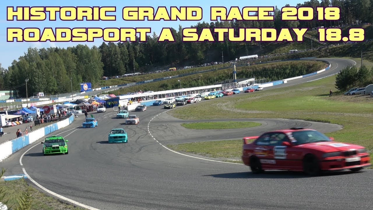 Historic Grand Race 2018 Ahvenisto 18.8.2018
