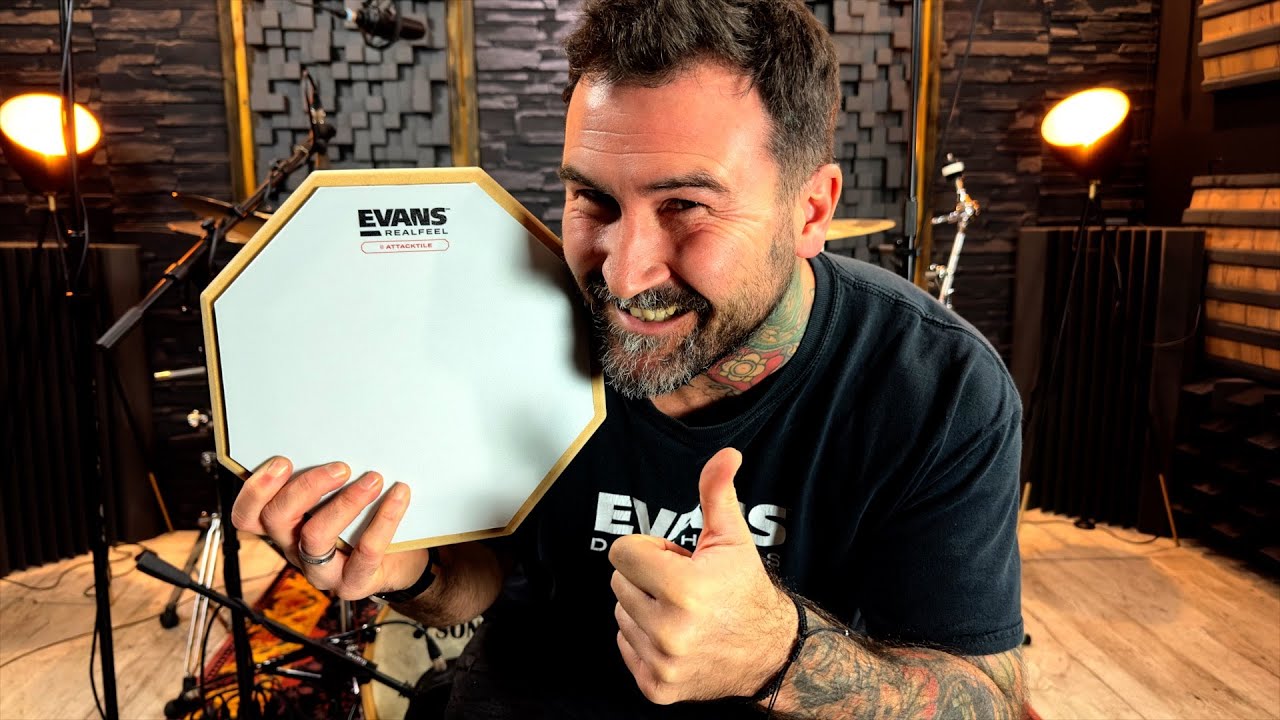 Evans RF10G AT Attackt  Practice Pad