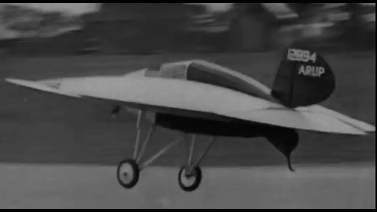 Кен строит AIRUP Flyingwing 1933 года