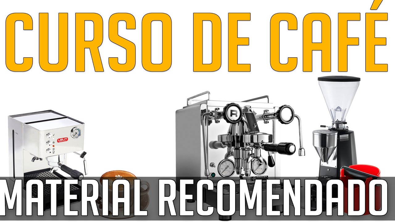 CURSO DE CAFÉ: 2. Material Recomendado: Cafeteras, molinos y accesorios
