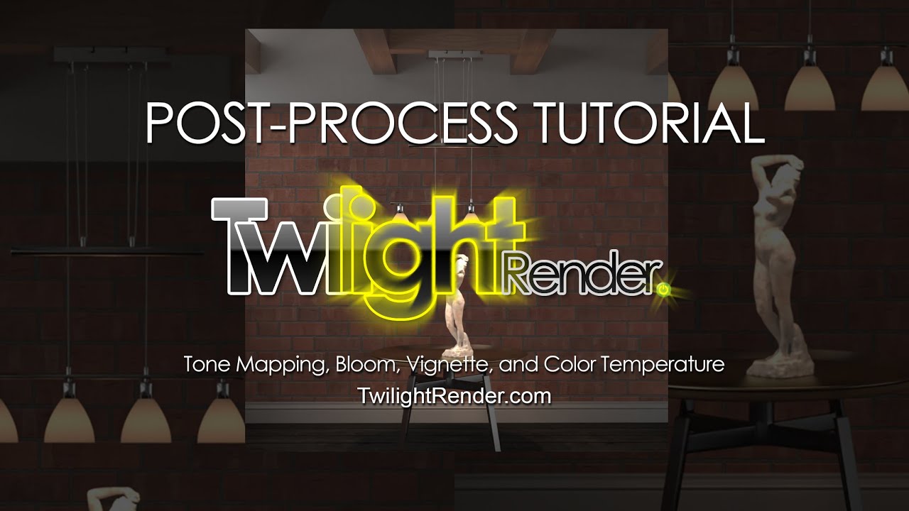 Post Process Window Tutorial Twilight Render