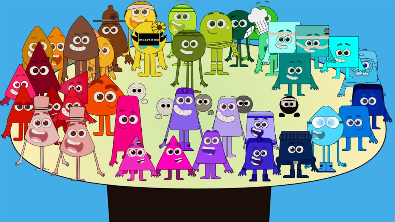 Official Colourblocks Band but Axel band 54/100  in colourland @Colourblocksband