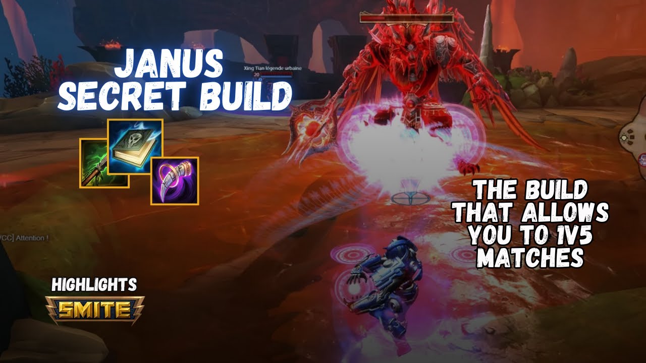 I can FINALLY reveal this SECRET JANUS BUILD now Hirez gave up on Smite 1