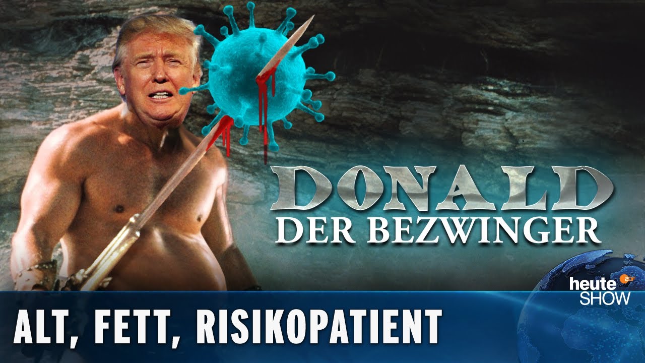 Donald Trump hat Corona - und verharmlost die Krankheit weiter | heute-show vom 09.10.2020