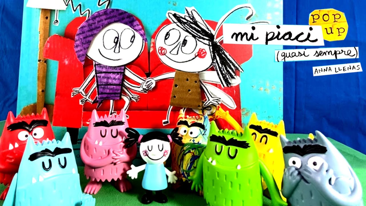 IL MOSTRO DELLE EMOZIONI E LA SUA AMICA NINA ENTRANO NEL LIBRO "MI PIACI (QUASI SEMPRE)"