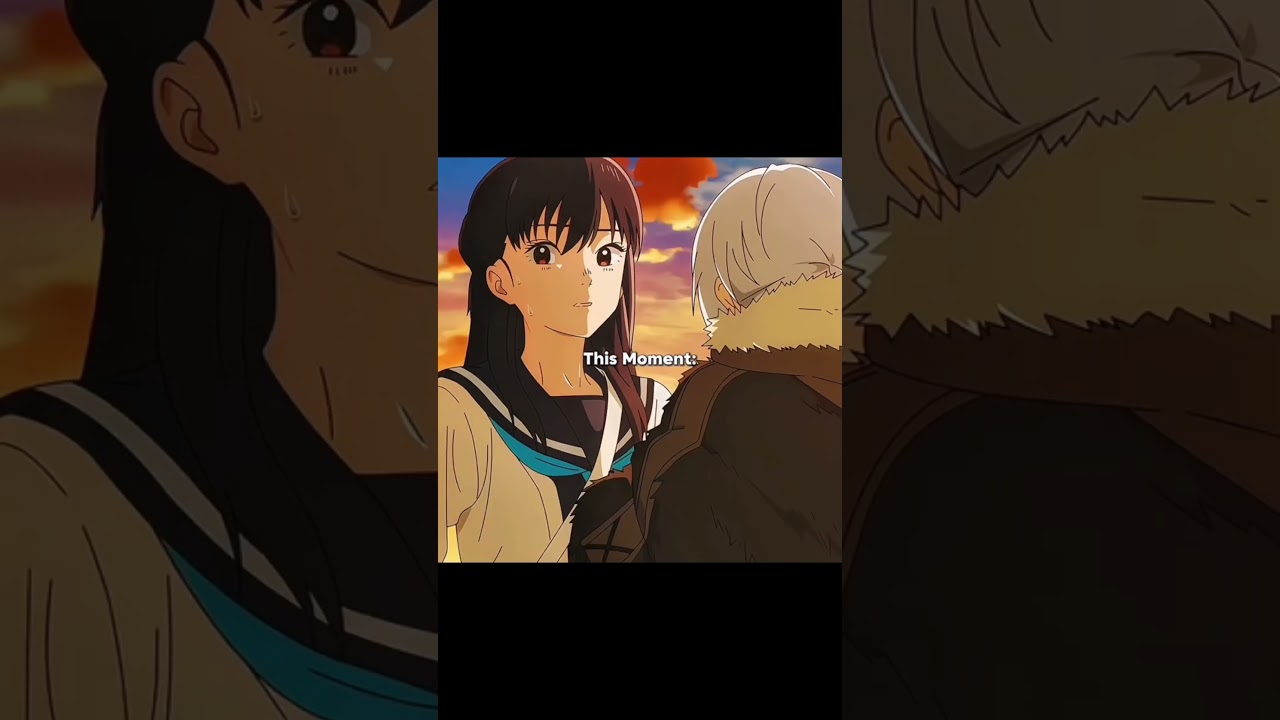 Fushi checking her hand to see if the knockers are still there 