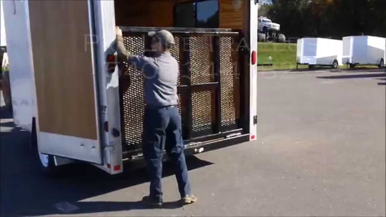 Double Door to Ramp Door Trailer Conversion by Pro-Line Trailers