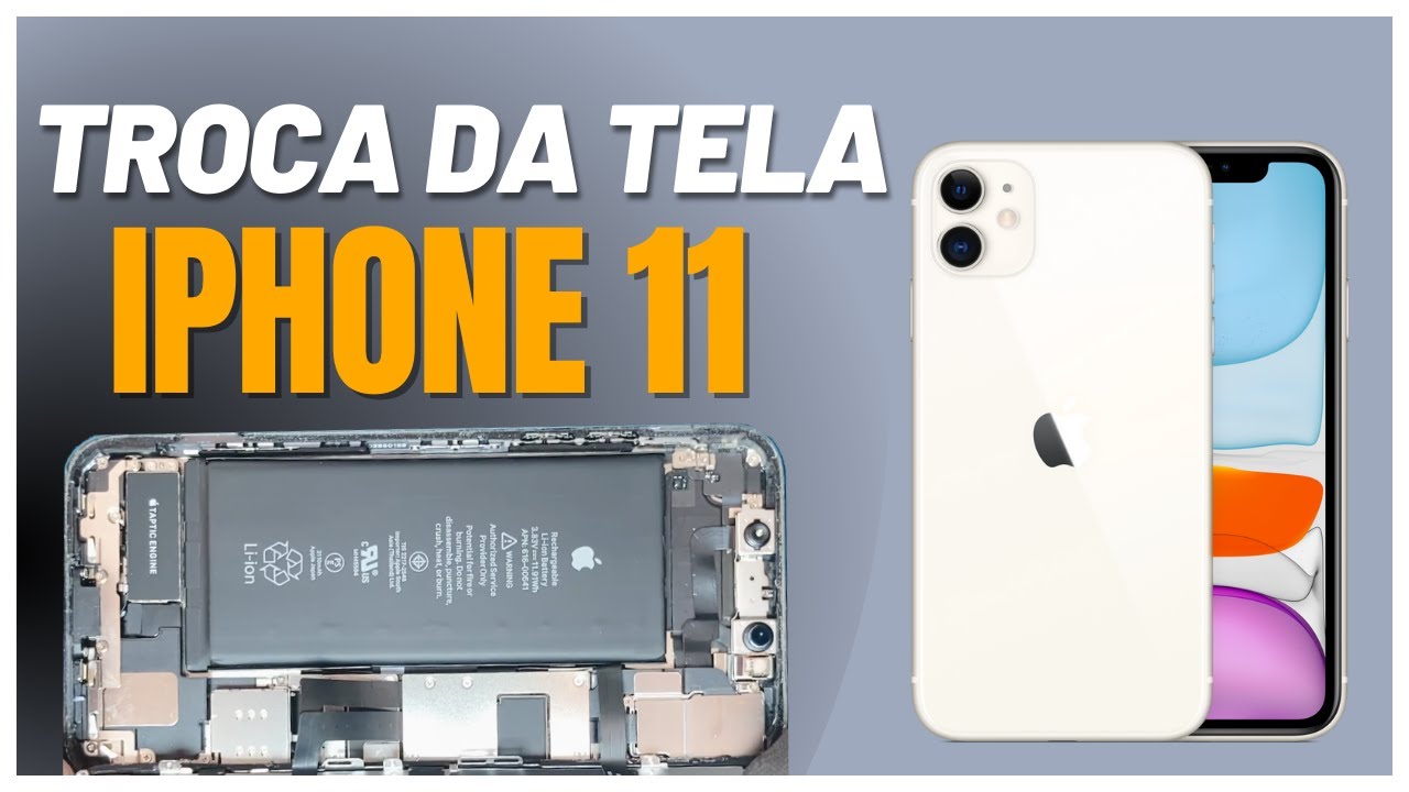 COMO TROCAR A TELA DO IPHONE 11 PASSO A PASSO! FÁCIL E RÁPIDO!