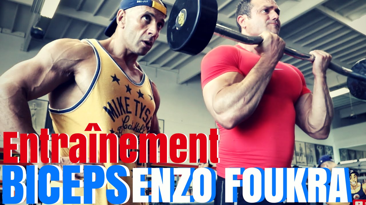 Entraînement Biceps à Gold's Gym Venice I ENZO FOUKRA Feat Julien Greaux