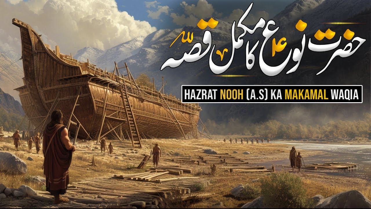 Hazrat Nooh AS Ka Makamal Waqia | Story Of The Prophe Nooh | Noah | Prophet Nuh | Noor Islamic